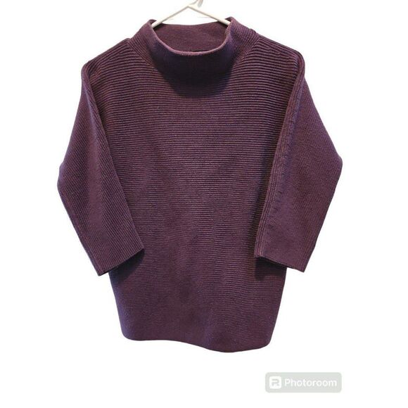 LANDS END WOMENS TURTLE NECK SWEATER SZ SMALL - Picture 1 of 4